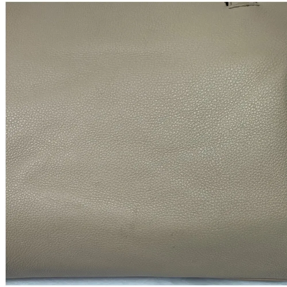 Kate Spade New York Large Leather Shoulder Bag, Light Tan or Beige